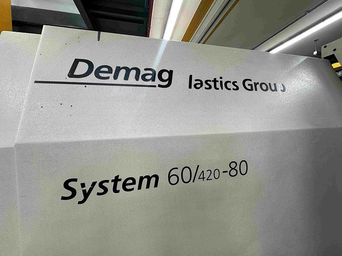 Used 2005 Demag System 60/420-80 Injection Moulding Machine