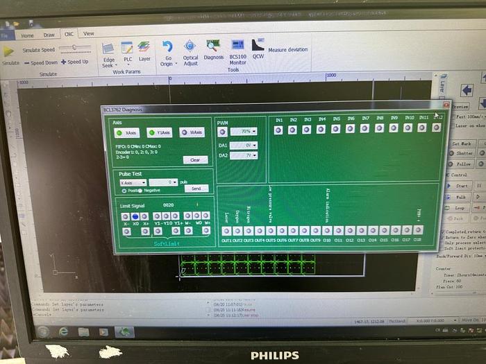 Used 2015 Bodor BCL-1325BF Fiber Laser