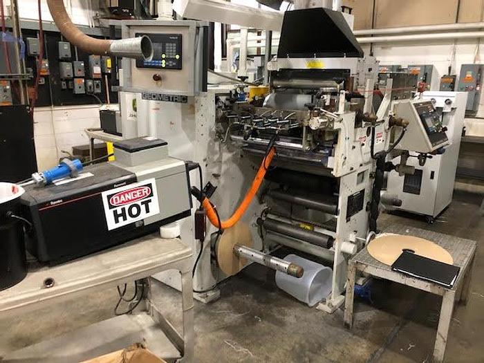 Used 20" GEOMETRIC HOT MELT COATER 30" OD