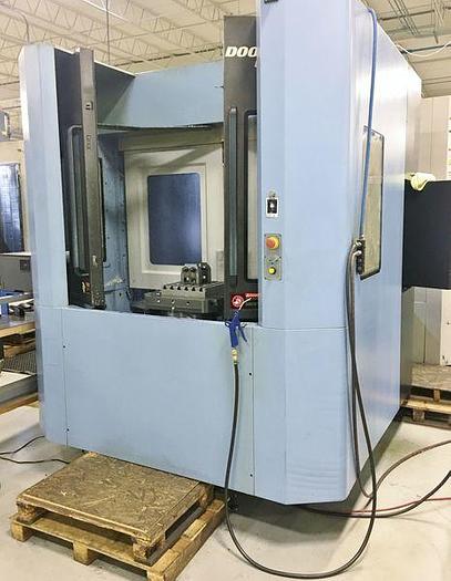 Used DOOSAN HP 5100 HORIZONTAL MACHINEING CENTER