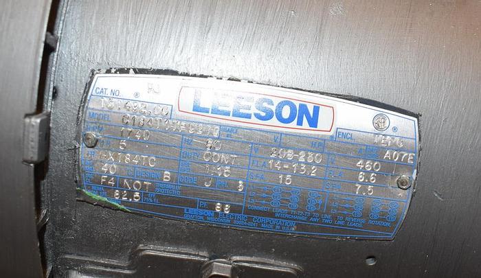 Used 100 CU. FT. SCOTT RIBBON BLENDER – S/S – JACKETED – 5 HP (#9636)