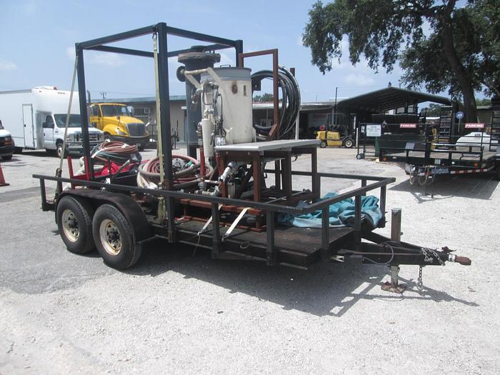 Used 7'x16' Sandblasting Trailer