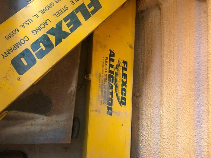 Used HB18286 Belt Splicers, new in case