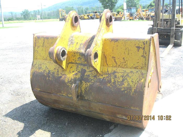 Used 60" DITCHING BUCKET, 90mm PIN SIZE, 12 1/4" FACE SPREAD, 19 3/4" CENTER PIN S...