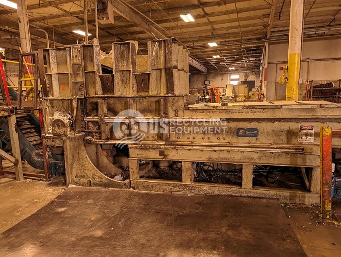 Used Republic/Cumberland Split-Apart Shredder & Granulator System