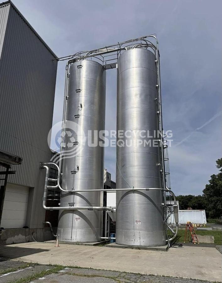 Used 2015 Imperial Industries Two 200 LB Blending Silos