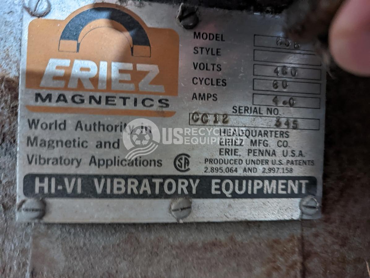 Used ERIEZ FOur (4) Vibratory Conveyors