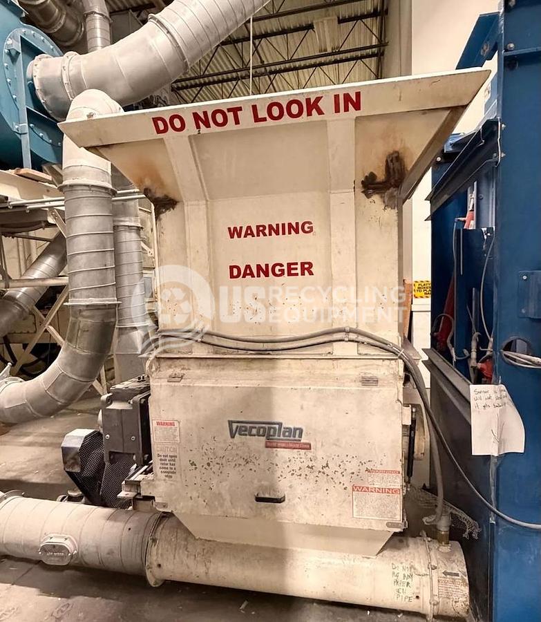 Used 2007 Vecoplan RG-42/40XL Single Shaft Shredder