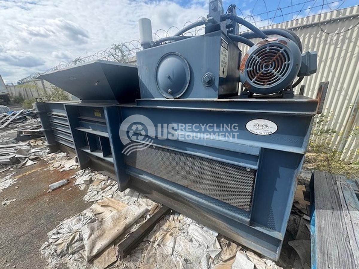 Used 2003 Cram-A-Lot HX-60 Baler with Flared Hand Feed Hopper