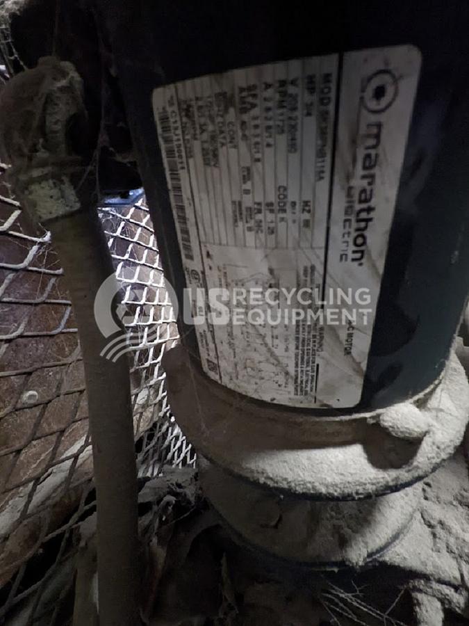 Used Unknown Manufacturer: Used 44' Cleated Infeed Conveyor