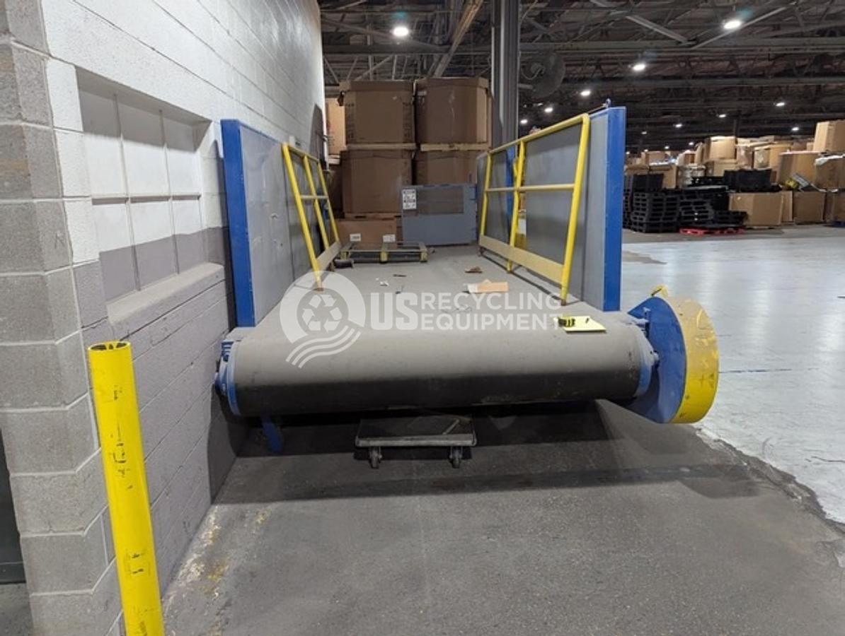 Used Unknown Manufacturer: Used 7" x 19' Feed Conveyor
