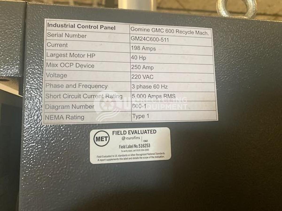 Used GoMine GMC 600 Copper Cable Recycling System