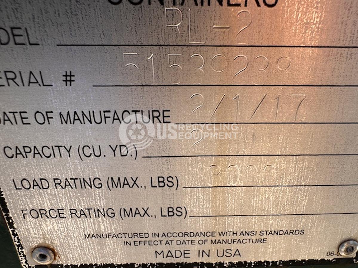 Used 2017 Marathon Four (4) RL-2 Apartment Style Containers