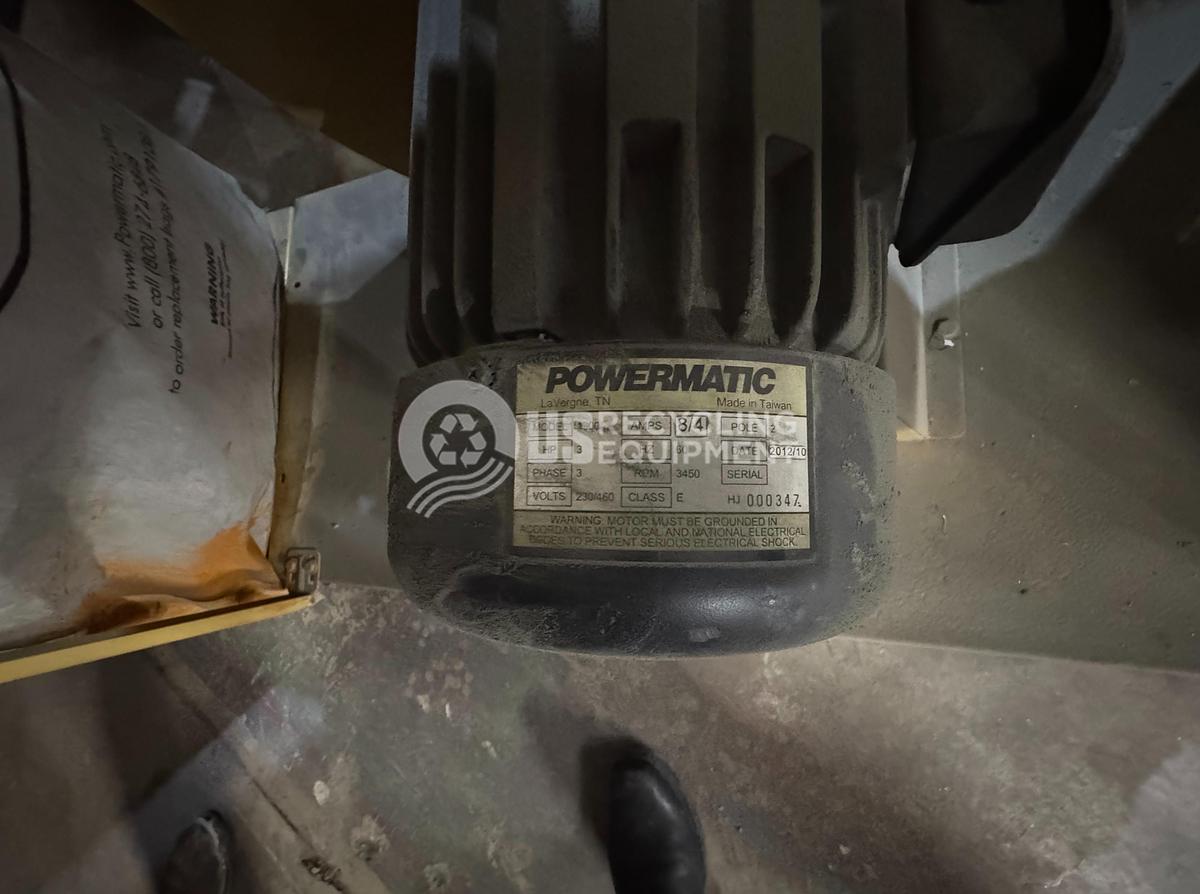 Used 2012 Powermatic ESC481690RA043 Dust Collector