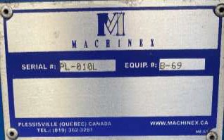 Used Machinex MLP155TP Auto Tie Horizontal Baler