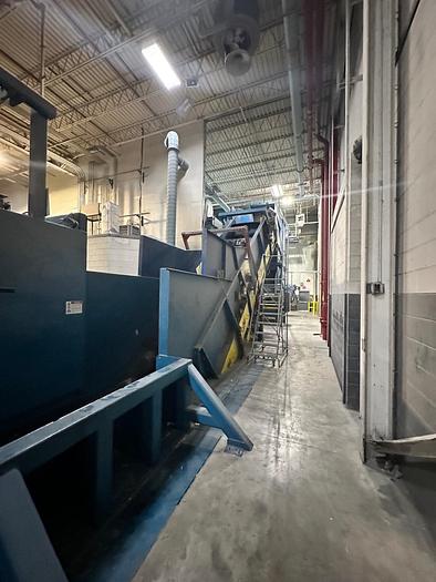 Used Machinex 60" Z-Pan Infeed Conveyor