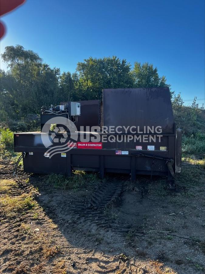 Used PTR Two (2) TP4000 Stationary Compactors