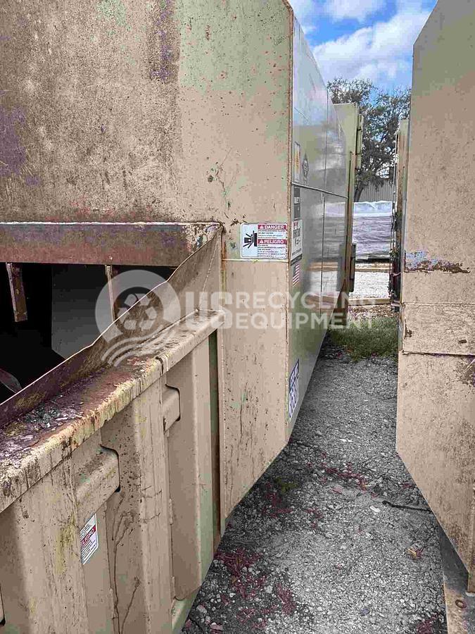 Used Marathon Four (4) 30 Yard Self Contained Compactors