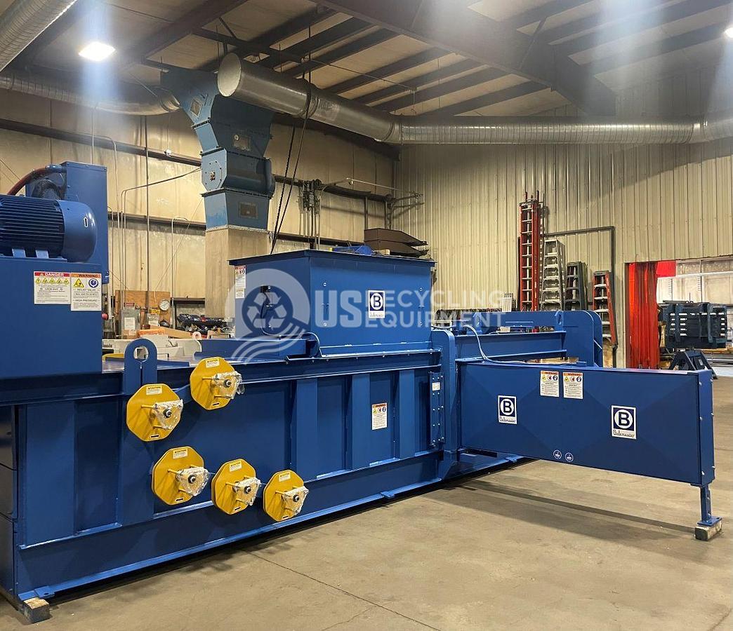 Refurbished 2012 Balemaster EO-1700 Wide Mouth, Auto Tie, Horizontal