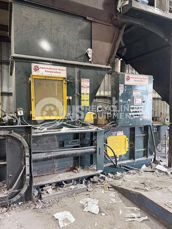 Used International Baler TR-9-75 Horizontal 2 Ram Baler