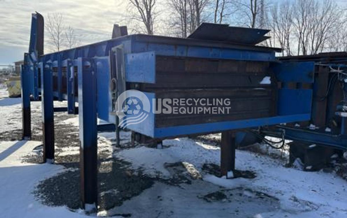 Refurbished 2012 EnduraVeyor 72" Wide Cleated Steel Belt Conveyor