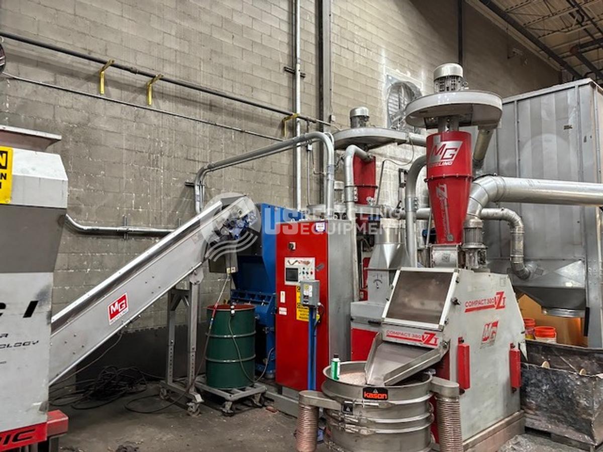 Used Cable MG380VZT Granulator System