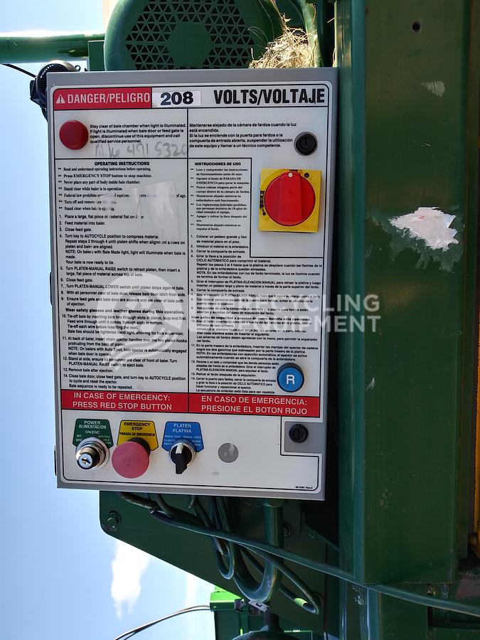 Used Marathon Vertical Baler