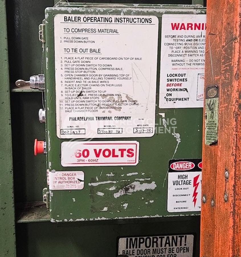 Used 2000 PTR 3400-HD Vertical