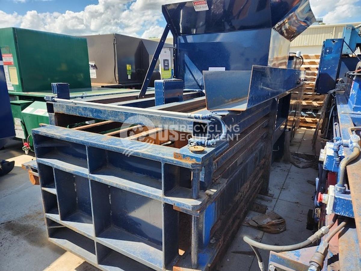 Used Compac Specialties Closed Door Wide Mouth Baler