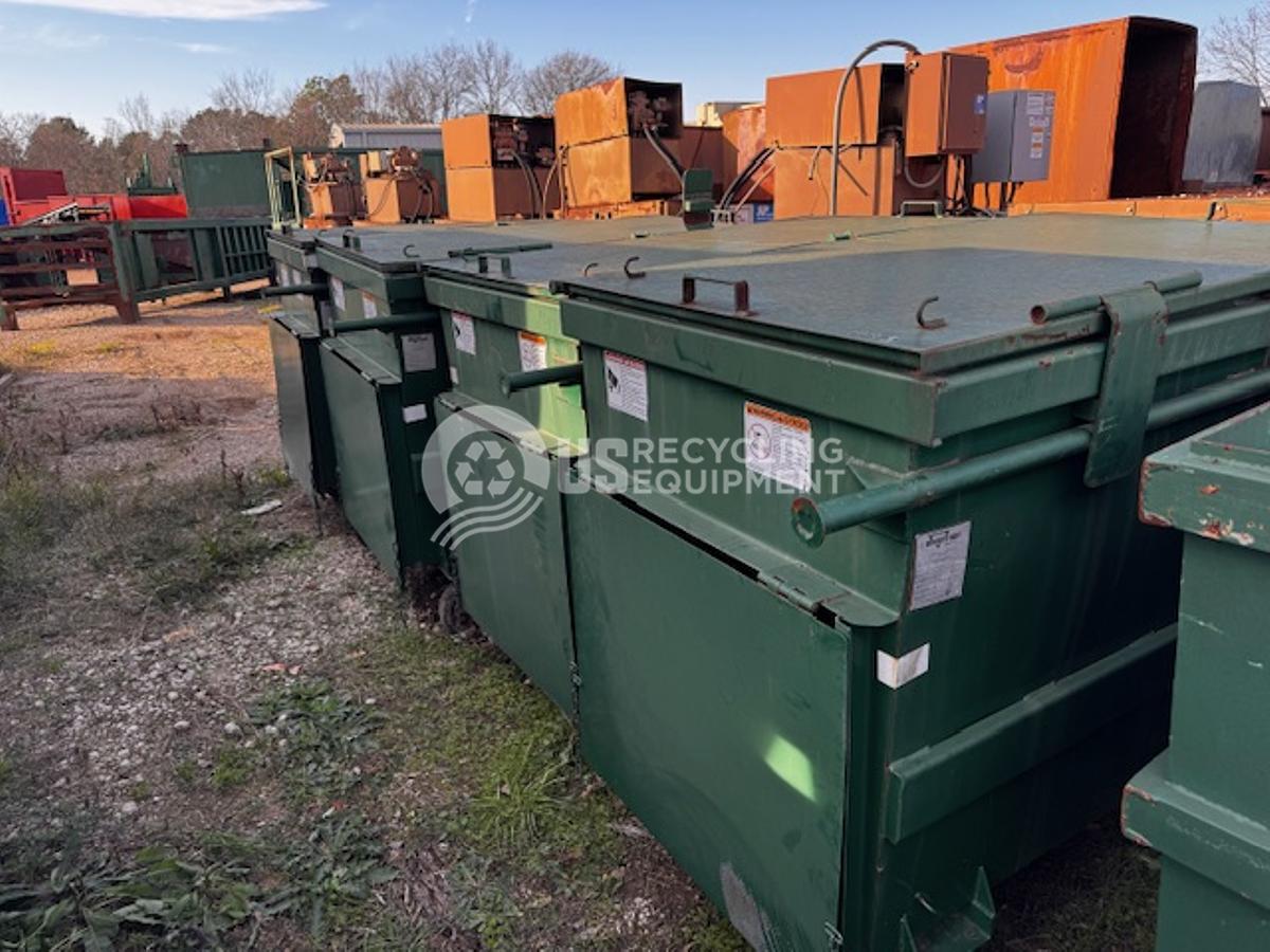 Used Marathon Four (4) 2 Cubic Yard Rear Load Containers