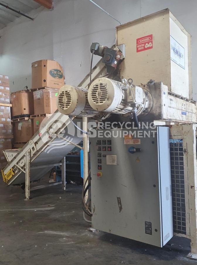 Used Shred Tech ST-50 Dual Shaft Shredder