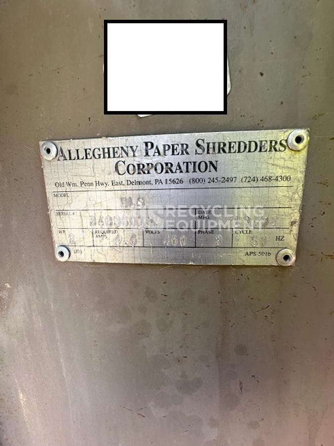 Used 2004 Allegheny HLS Tipper