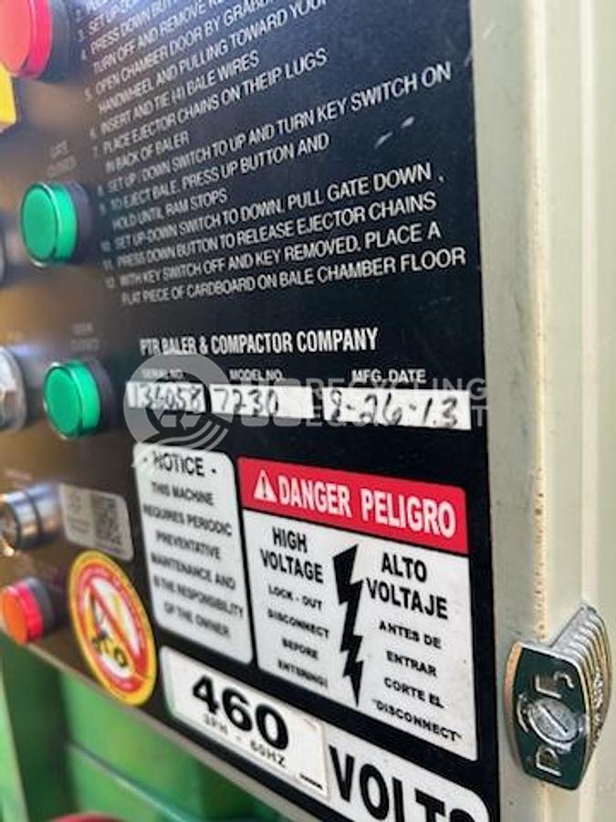 Used PTR Three (3) PTR 7230 Vertical