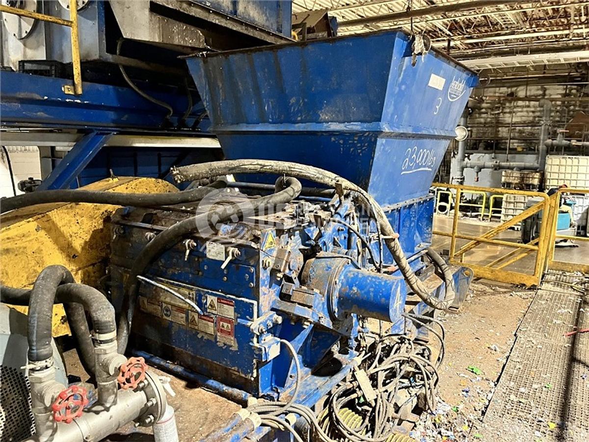 Used 2014 Herbold Plastics Recycling Complete Wash Line