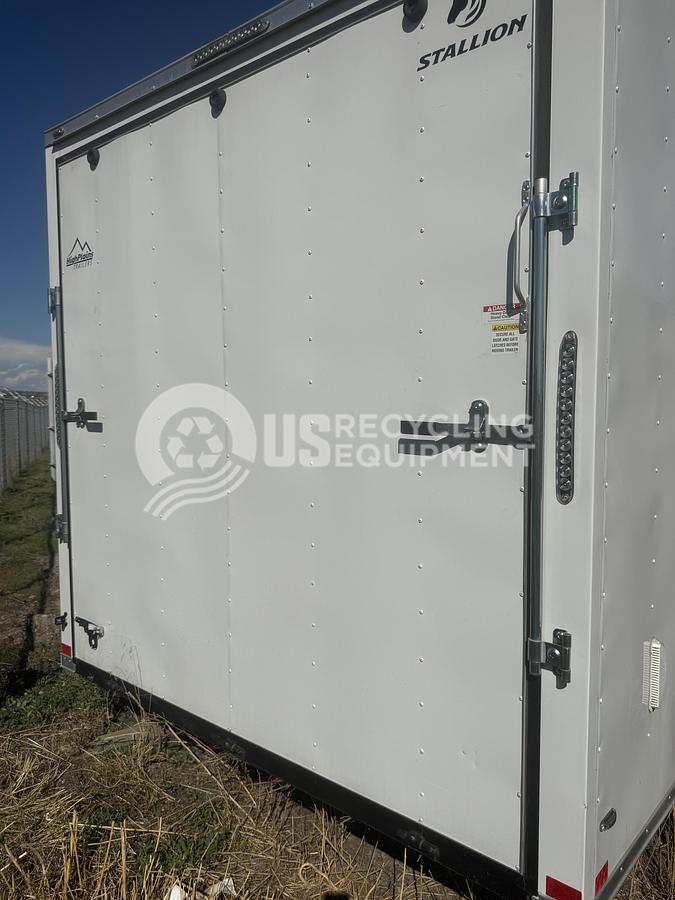 Used 2022 Stallion Manufacturing LLC SM8.524TA3 Enclosed Trailer
