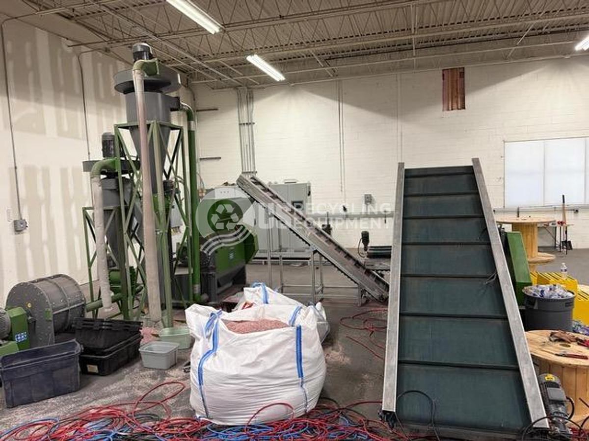 Used Mizar Wire Granulation System