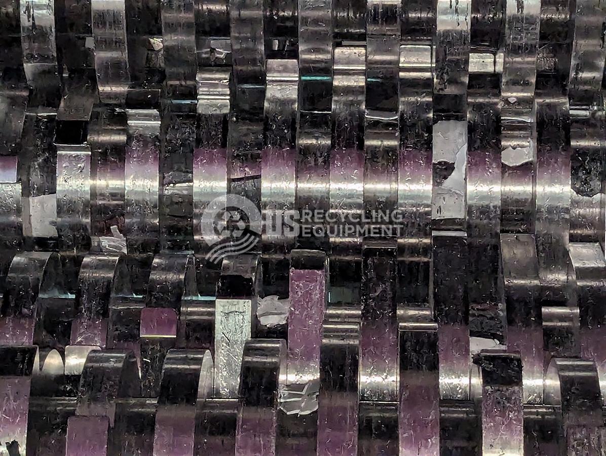 Used Unknown Manufacturer: Used 80HP Quad Shaft Shredder System