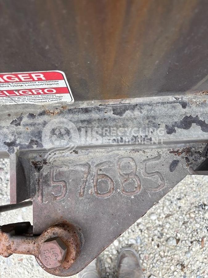 Used PTR Two (2) TP4000-HD Stationary Compactors