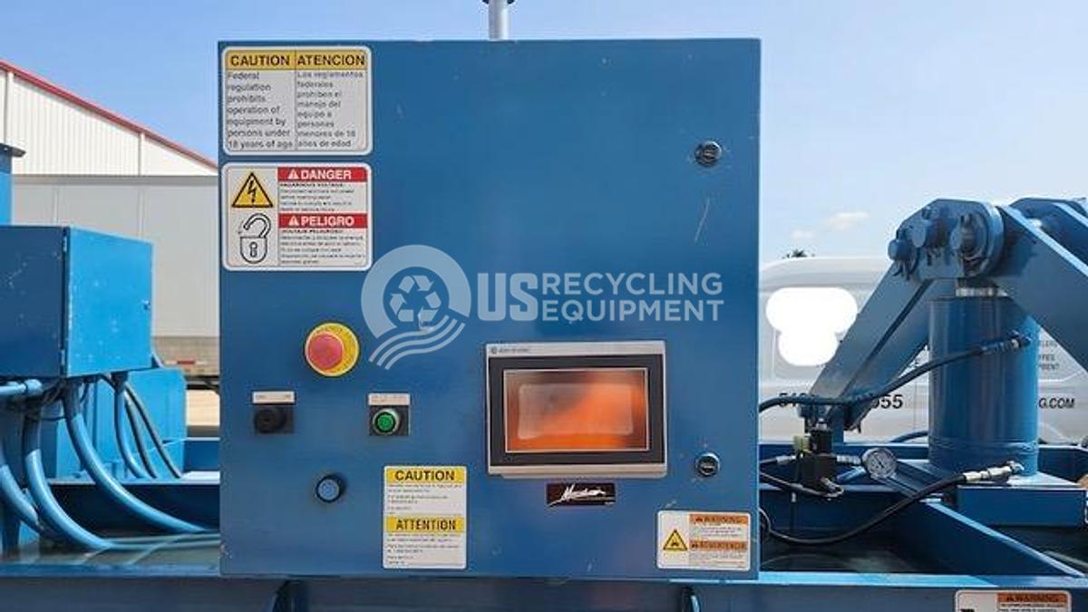 Used 2009 Marathon EWC-15060 Auto Tie Horizontal Baler