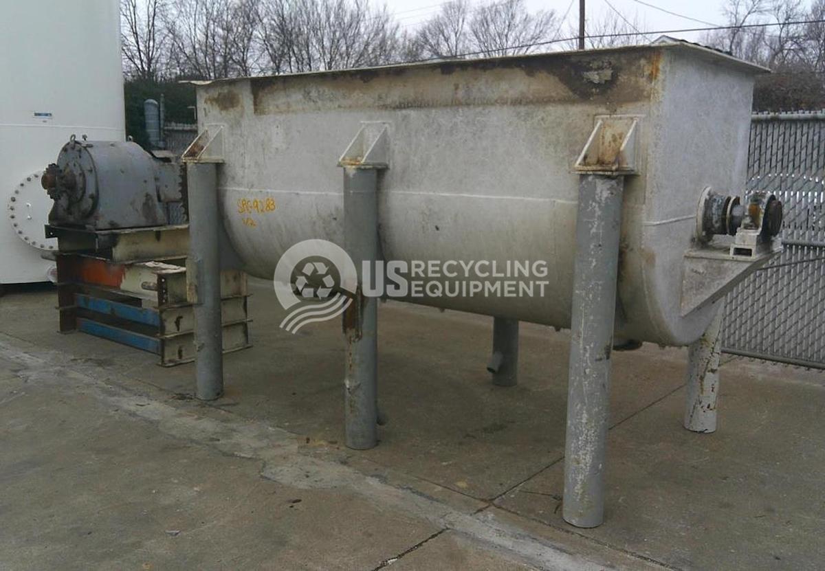 Used 1976 Unknown Manufacturer: Used 120 Cubic Yard Ribbon Blender