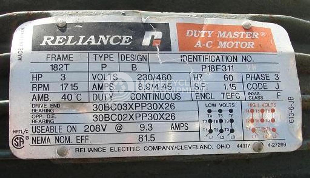 Used Rotex 43LSAN-SSISS Single Deck Shaker