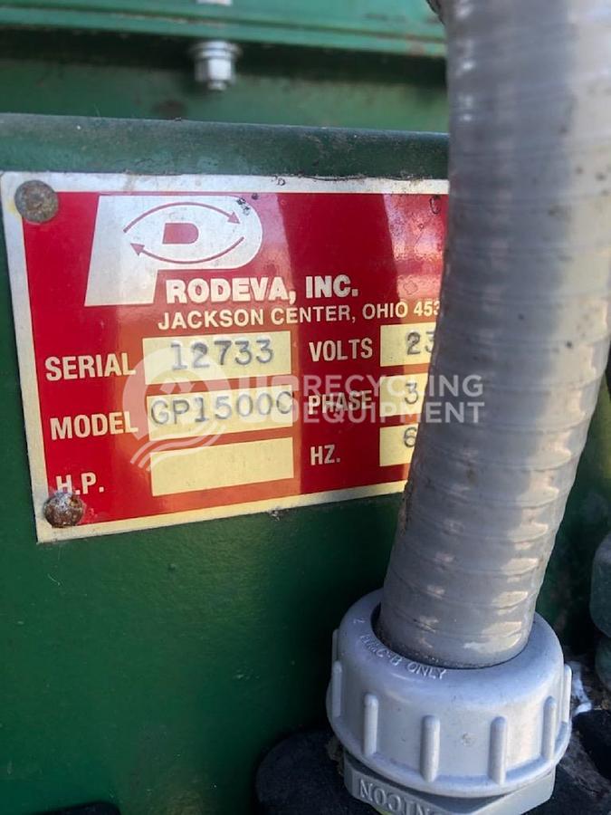 Used Compactors, Inc. GP1500C Glass Pulverizer, Conveyor, Crusher, & Trommel