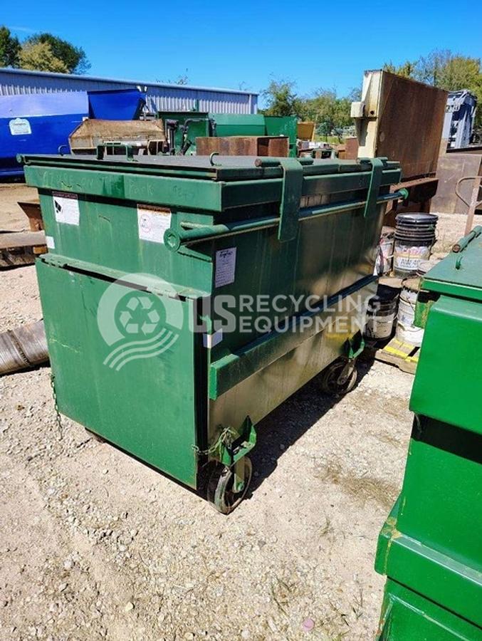 Used Marathon Two (2) 2 Yard Compactor Containers