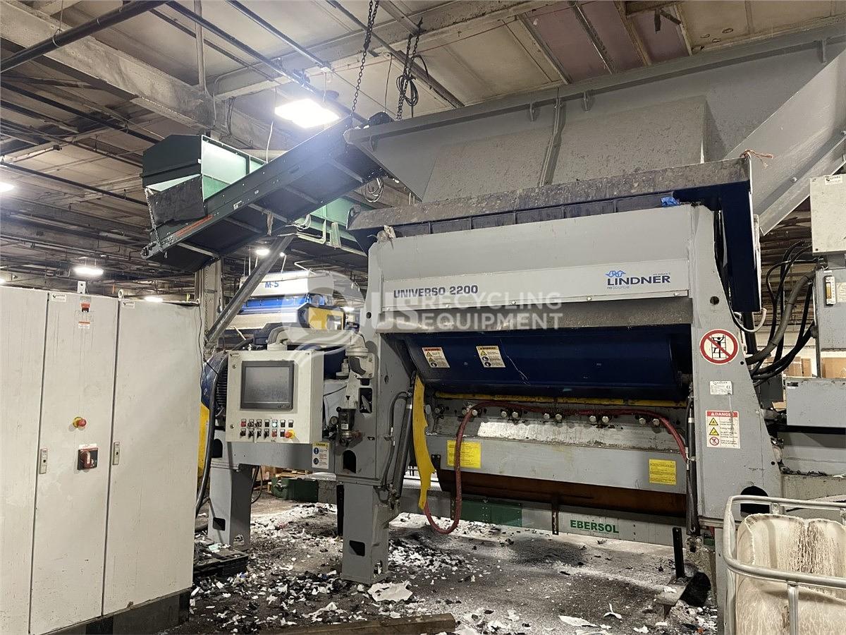 Used 2013 Lindner 2200 Single Shaft Shredder