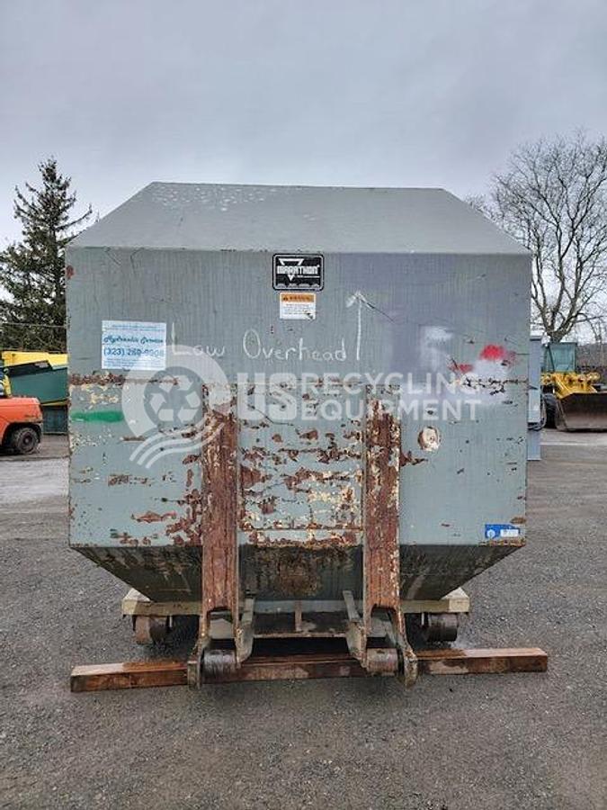 Used Marathon / Wastequip Two (2) 40 Yard Octagon Reciever Boxes