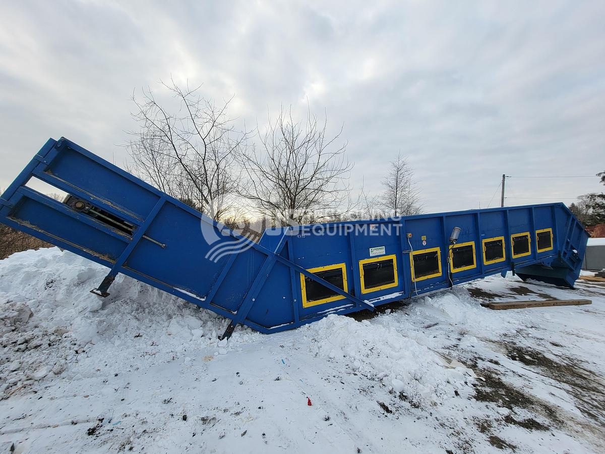 Used 2018 Lovegreen Industries Cleated Combo Belt Feed Conveyor