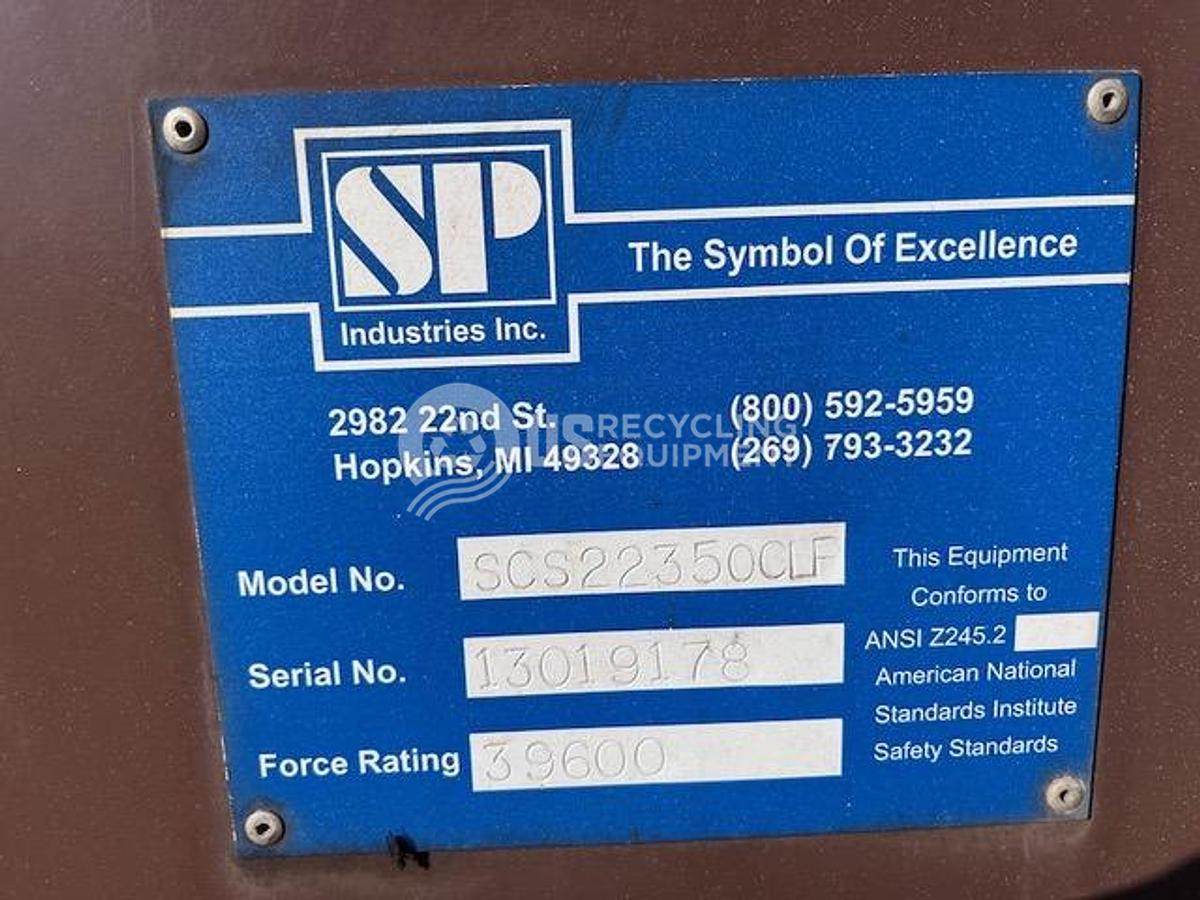 Used SP Industries SCS22350CLP 35 Yard Self Contained Compactor