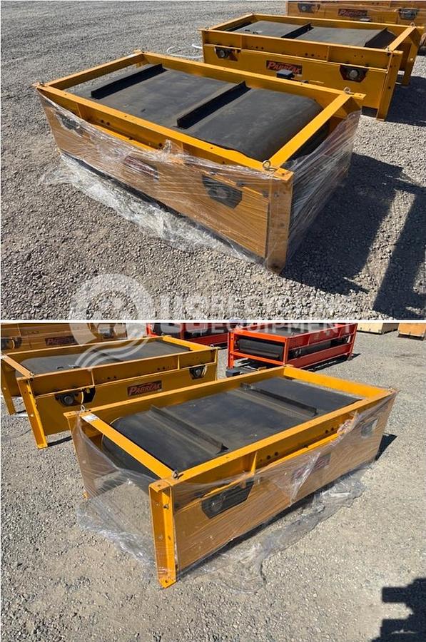 Used Pabreaks Two (2) 84" Crossbelt Magnets