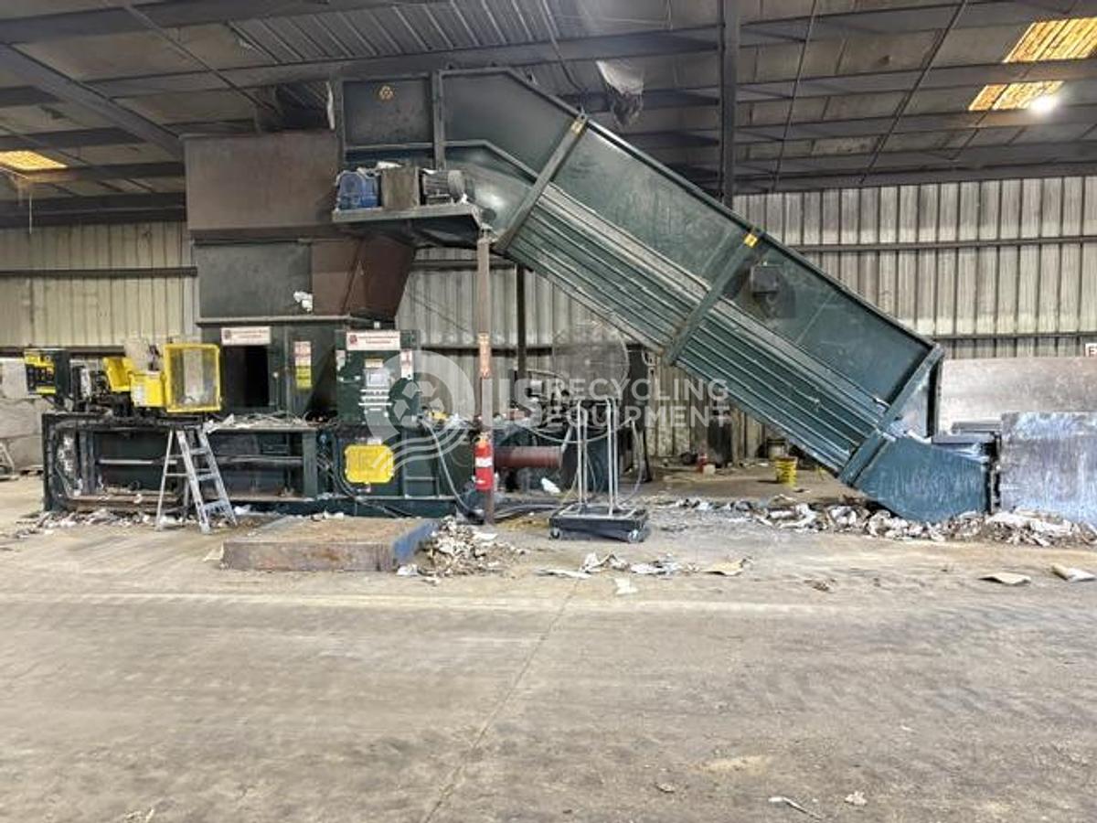 Used International Baler TR-9-75 Horizontal 2 Ram Baler