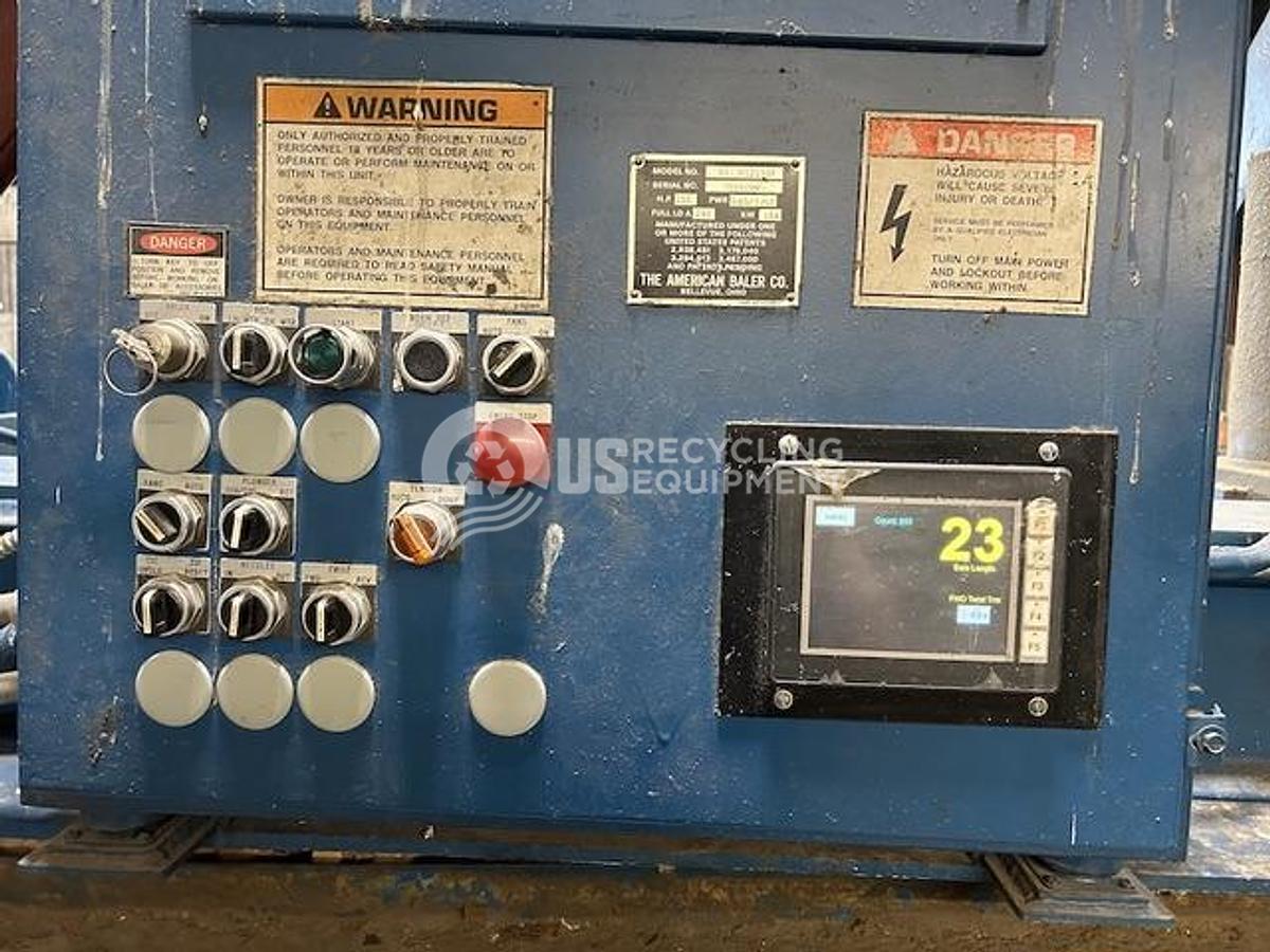 Used American Baler 8043-H12150F Auto Tie Baler